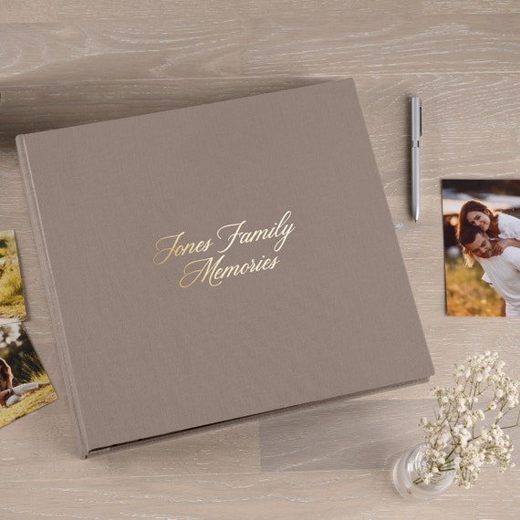 Wedding Day Photo Album Gift Personalised Couples Memories Keepsake –  beckylouisedesigns