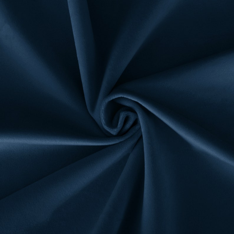 Velvet Fabric by The Yard Deep Sea Blue Velvet Upholstery Etsy Velvet Fabric by The Yard Deep Sea Blue Velvet Upholstery Etsy