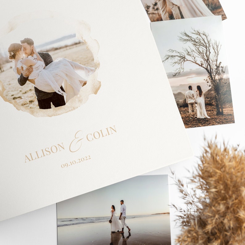 Leather Wedding Photo Album With Sleeves for 100 1000 4x6 Photos