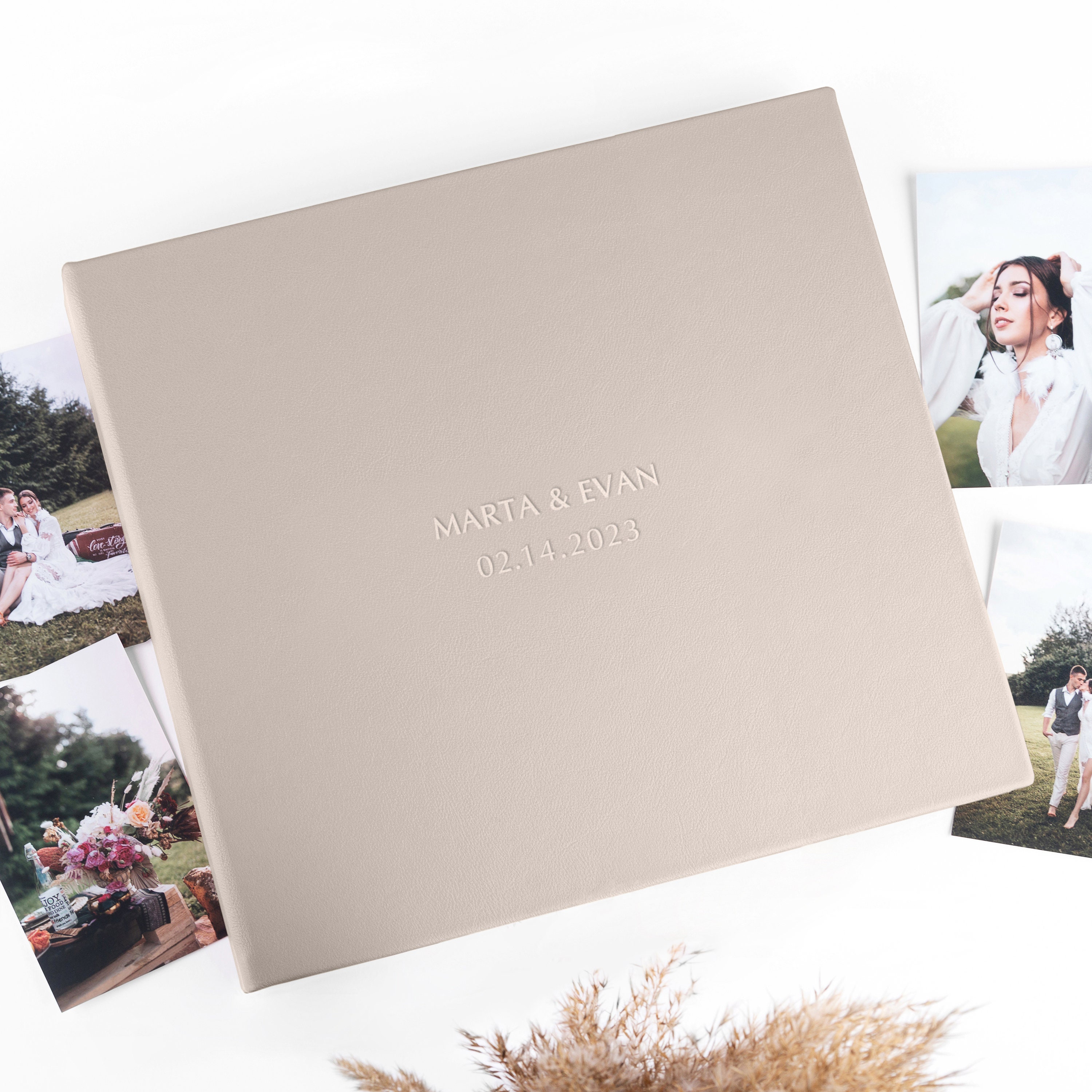 Luxury wedding photo albums, guest books, keepsake boxes - Arcoalbum. Slip  in Photo Albums 8x10