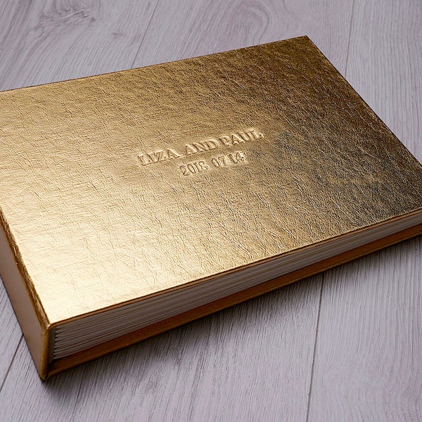 Gold Photo Album Etsy