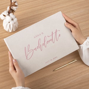 Bachelorette Party Guest Book | Bridal Shower Book for all Size Instant Photos | Bride to Be Sign In Book | Unique Bridal Shower Gift