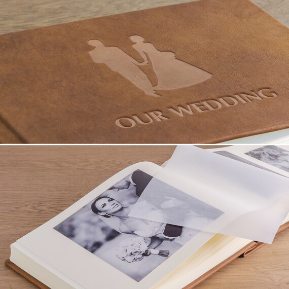 Gusti Album Fotografico In Pelle Marrone - Libro Mila Con Carta Fatta A Mano, Concia Vegetale, Prodotto Artigianale - 6