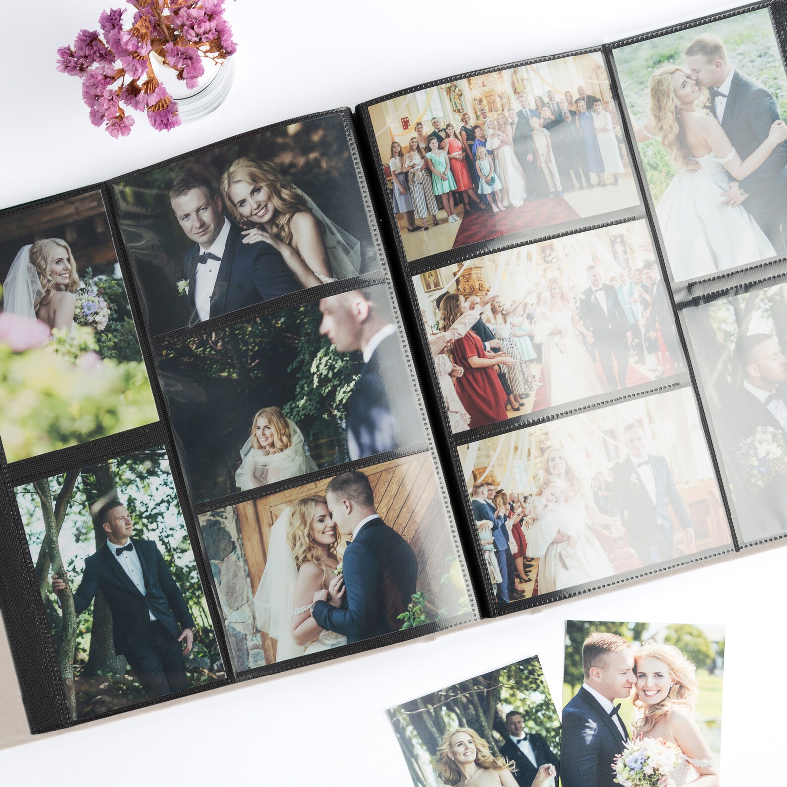 Wedding Photo Album With Sleeves for 4x6 Photos Large Velvet - Etsy
