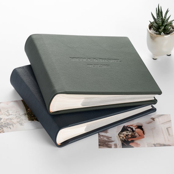 Leather Photo Album With Sleeves for 4x6 Photos, Embossed Slip in Photo  Album for up to 1000 Photos 