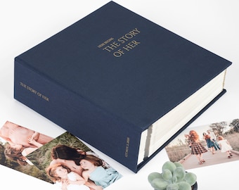 Photo Album with Sticky Pages | Large Family Photo Album | Travel Photo Book | Self Adhesive Scrapbook