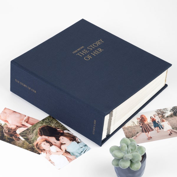 Photo Album with Sticky Pages, Family Photo Album, Travel Photo Album, Self Adhesive Scrapbook Album, Large Photo Album Made by Arcoalbum