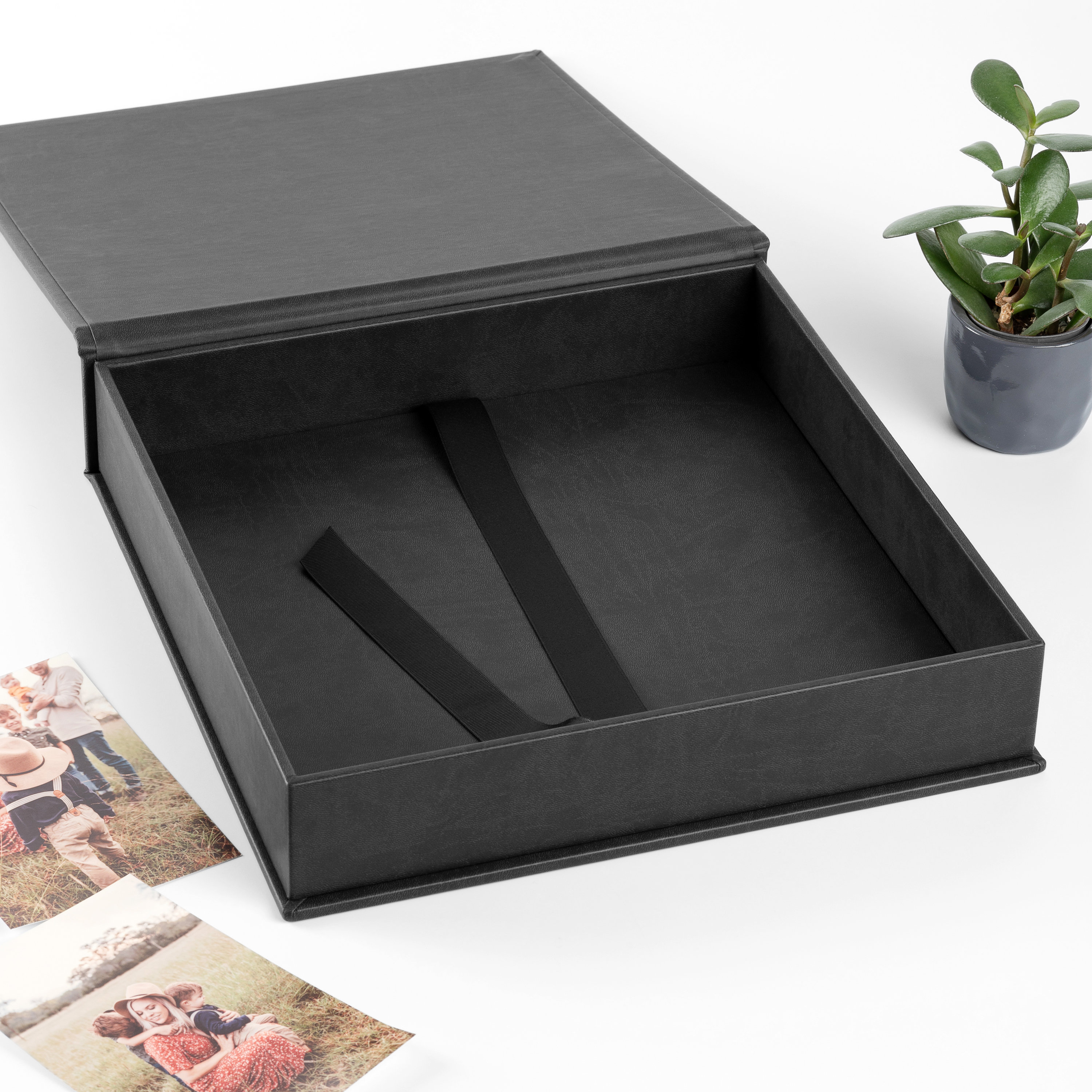 Velvet Memory Box, Keepsake Box, Photo Album Clamshell Box, Custom Size Scrapbook  Box With Magnet Closure 