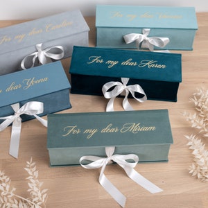 Personalized Wine Bottle Box, Champagne Gift Box for Wedding Guests, Anniversary, Birthday, New Job, New Home, Thank You, Retirement etc.