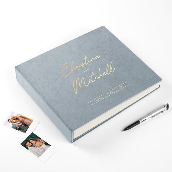 Wedding Guest Book Instax Photo Album Sign in Book for All Etsy