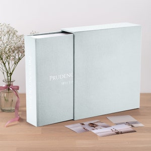 Large Wedding Photo Album With Sleeves for 100-1000 4x6" Photos, Personalized Slip-In  Photo Book for 10x15cm Photos, Hand Made in Europe