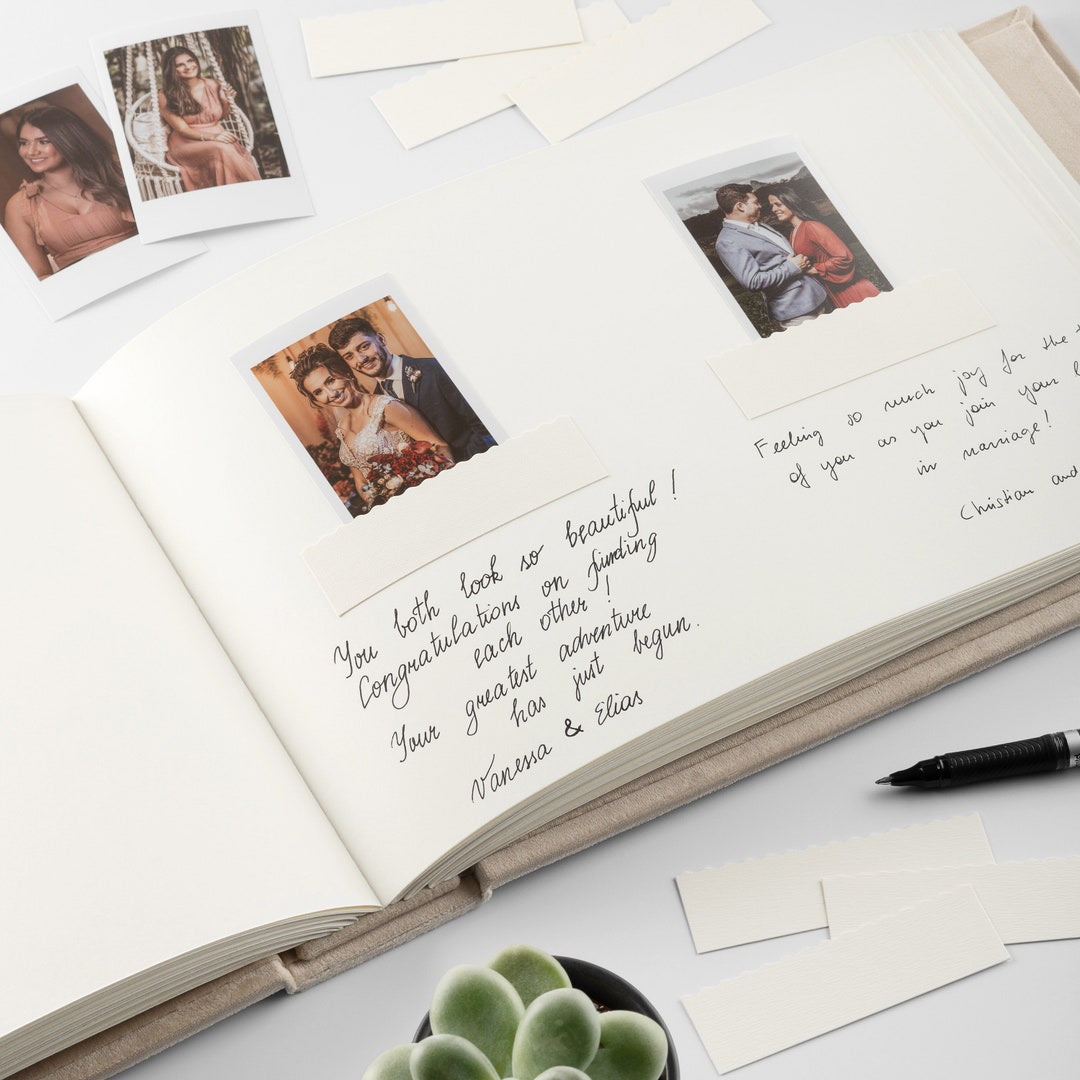 fuji instax wedding guest book