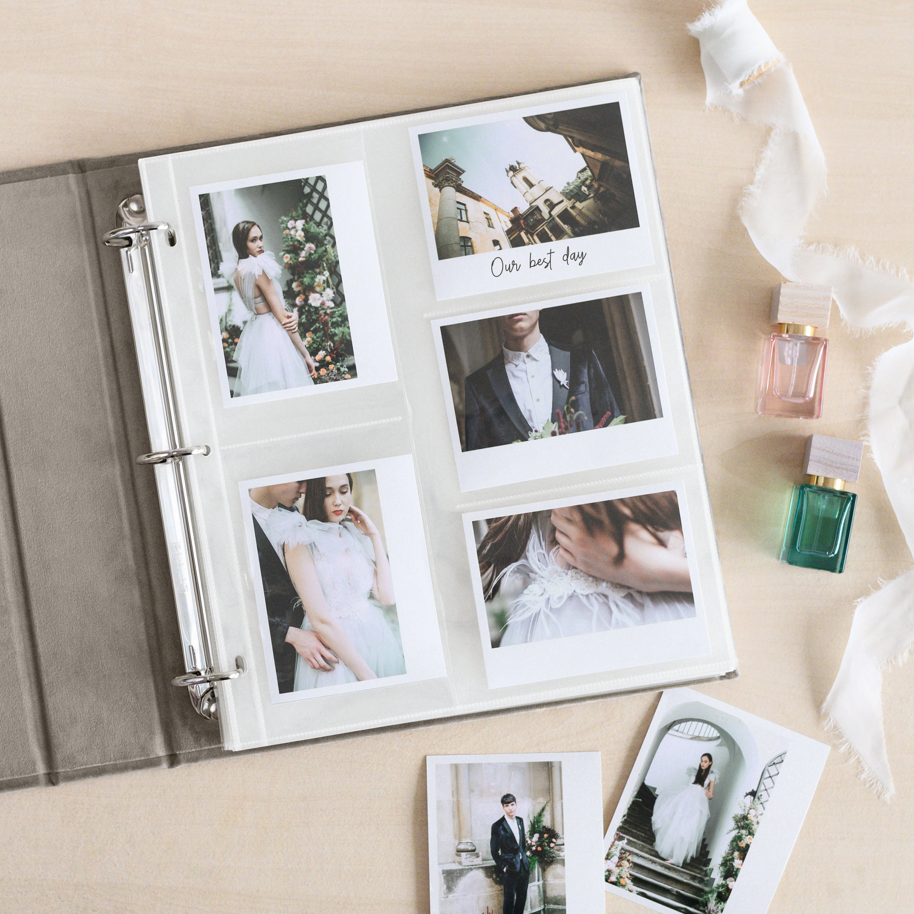Instax Wide Photo Album, Personalized Photo Album for