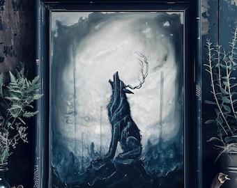 Raven & Wolf Prints