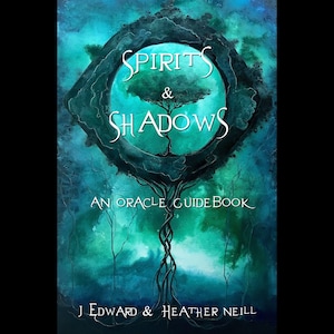 Spirits & Shadows Reiseführer - Digitaler PDF-Download - Herunterladbares Orakel-Begleiterbuch mit Definitionen und surrealer Kartenkunst