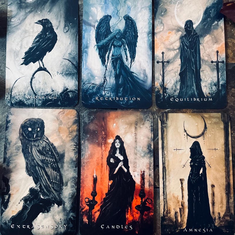 Oracle Character Moon Oracle Card Decks - Etsy
