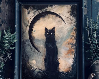 黒猫伯爵様3点 テクスチャーアート　抽象画　絵画　黒　現代アート　月 テクスチャーアート　抽象画　絵画　黒　現代アート　月 黒猫伯爵様3点