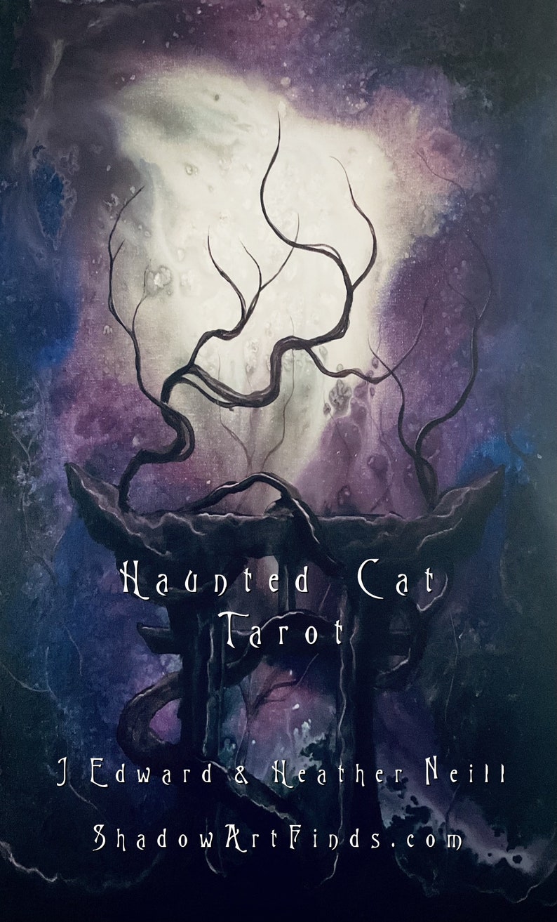 The Haunted Cat Tarot Deck 78 Card Tarot Deck Featuring Original Surreal & Fantasy Feline Art by J Edward Neill image 9