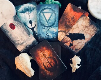 Oracle Deck Mega Bundle - One Spirits & Shadow Deck and One Dreams and Incarnations Deck - See Description for Details