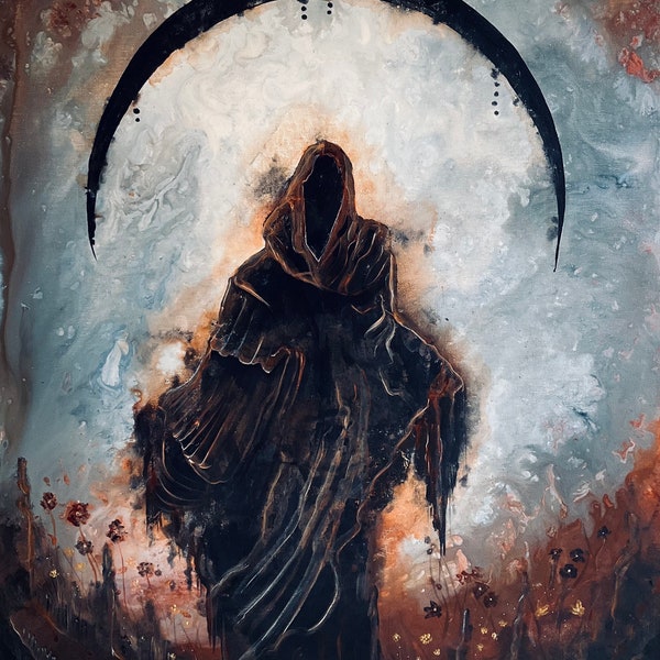 Surreal Moon Art - Etsy