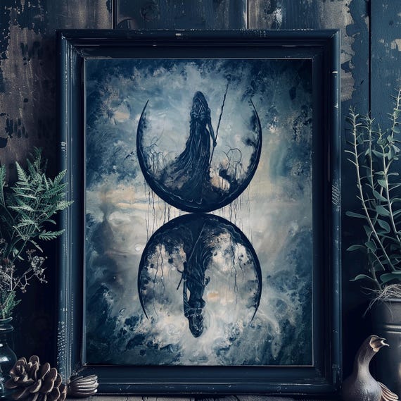 Shadow Witch Art Print Gift Bundle - Five Lustrous Art Prints