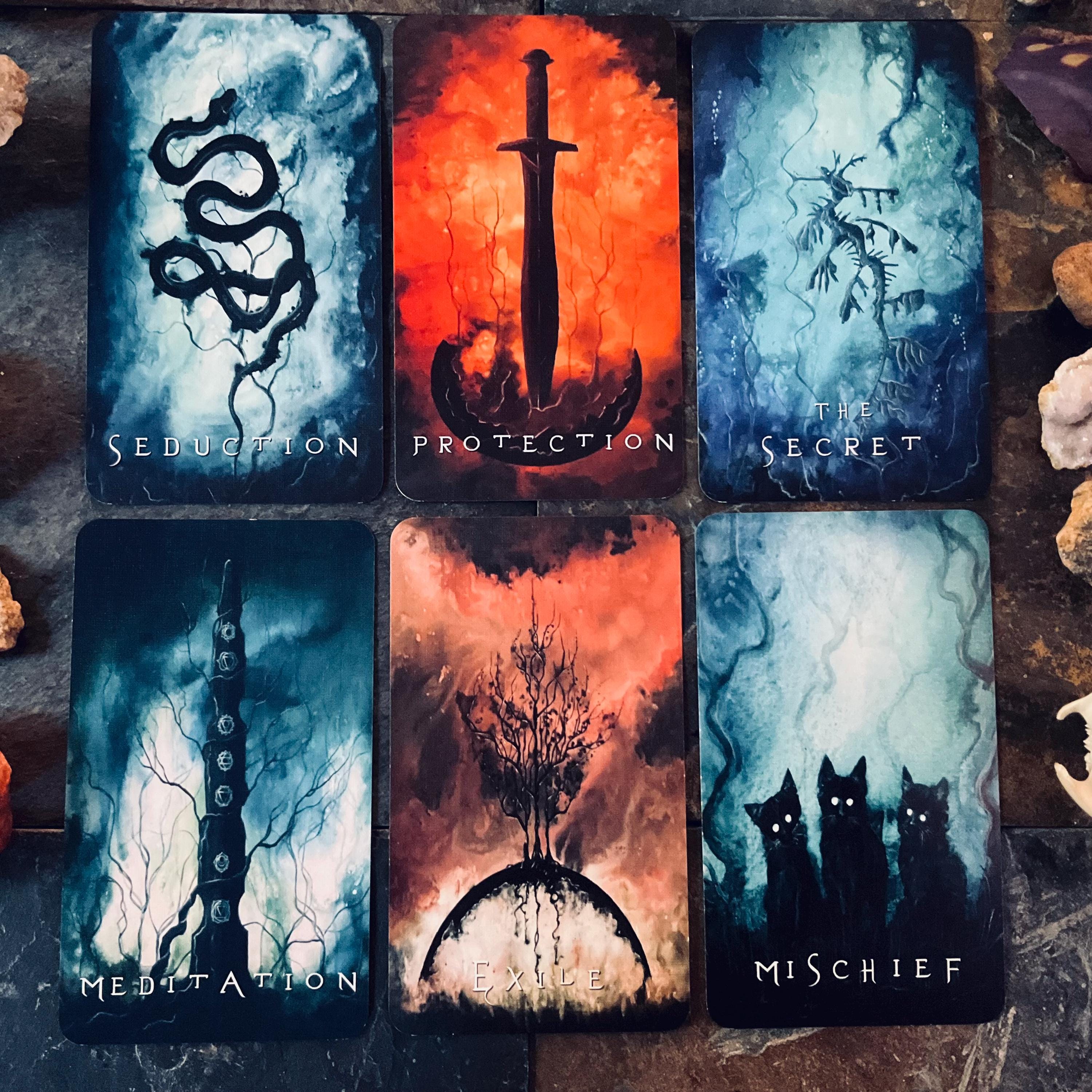 Spirits & Shadows Oracle - 52 Card Intuitive Deck Featuring
