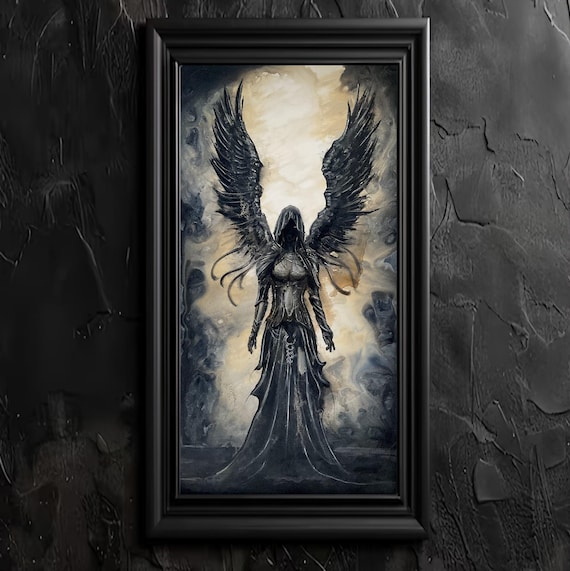 fallen angel black dress The Fallen Angel Doll Dress