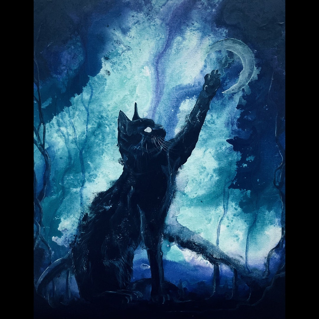Finders Keepers Printable Digital Art Download Shadowy Haunted Black ...