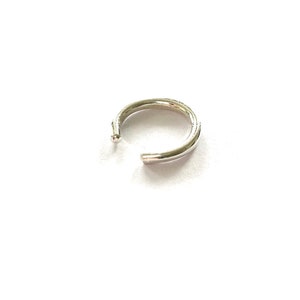 Dainty silver ear cuff
