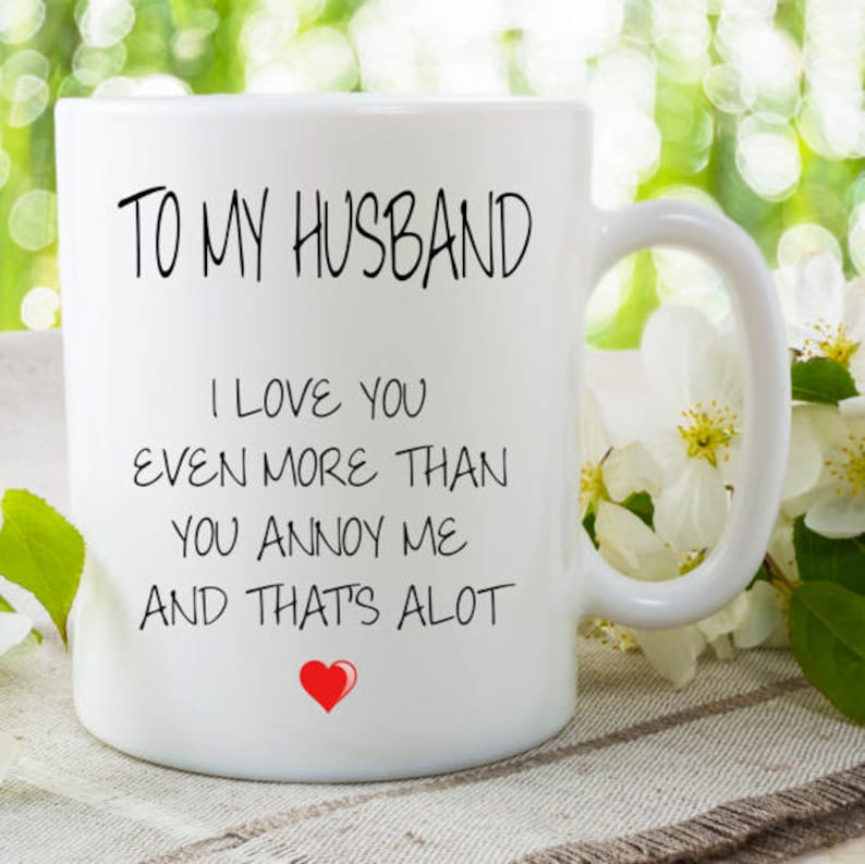 HUSBAND COFFEE CUP Love Coffee Mug Modern Coffee Mug New Etsy