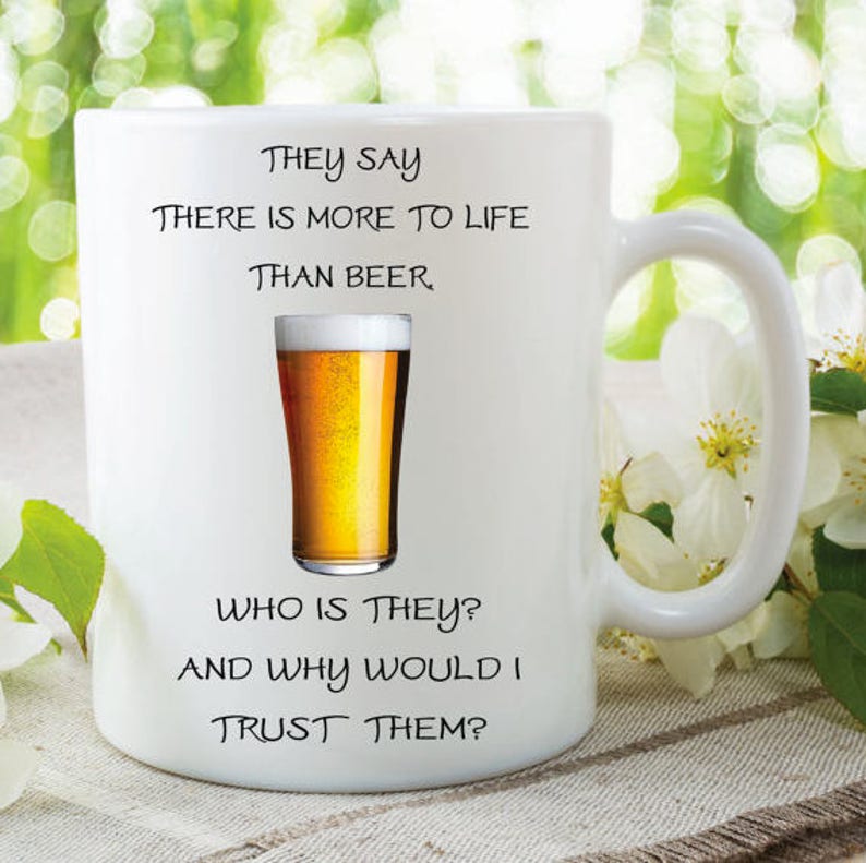 Novelty Mugs I Drink Beer Adult Humour Gift Ideas Boyfriend Etsy
