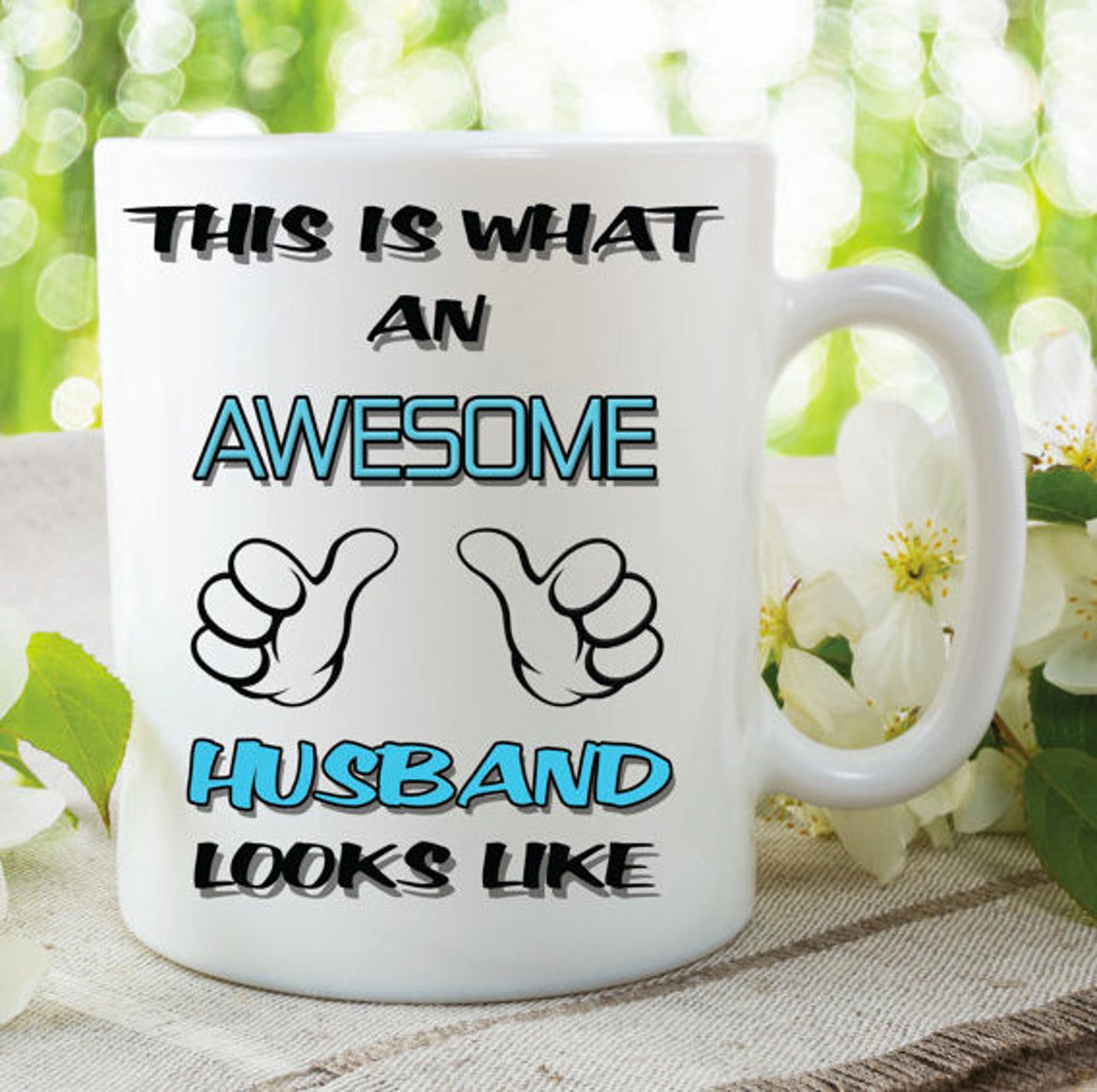 BEST HUSBAND MUG Mug For Husband Husband Coffee Mug Awesome Etsy