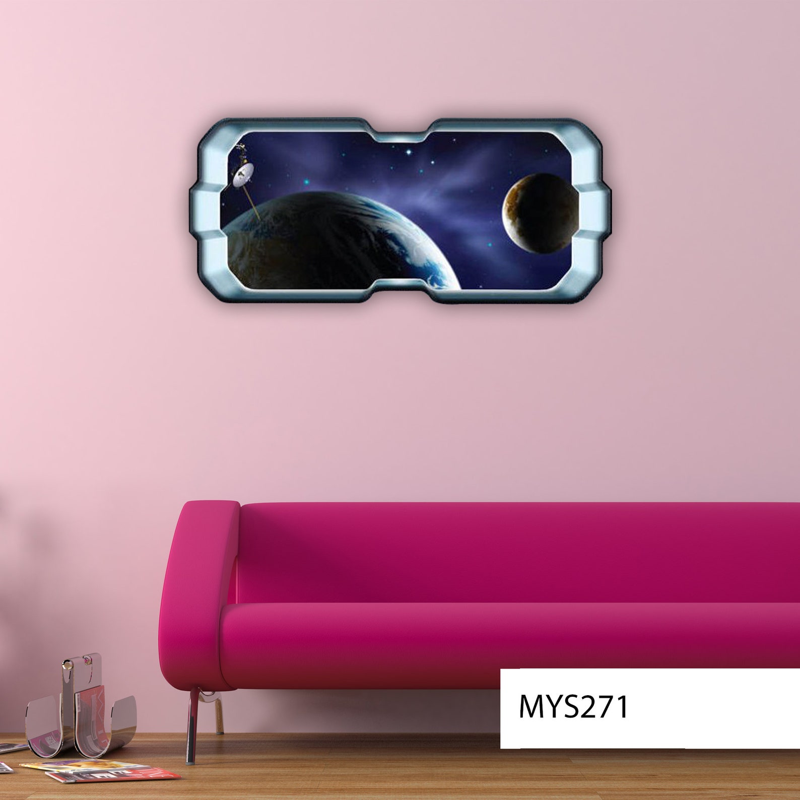 KIDS BEDROOM STICKER Portal Wall Decal Space Sticker Etsy