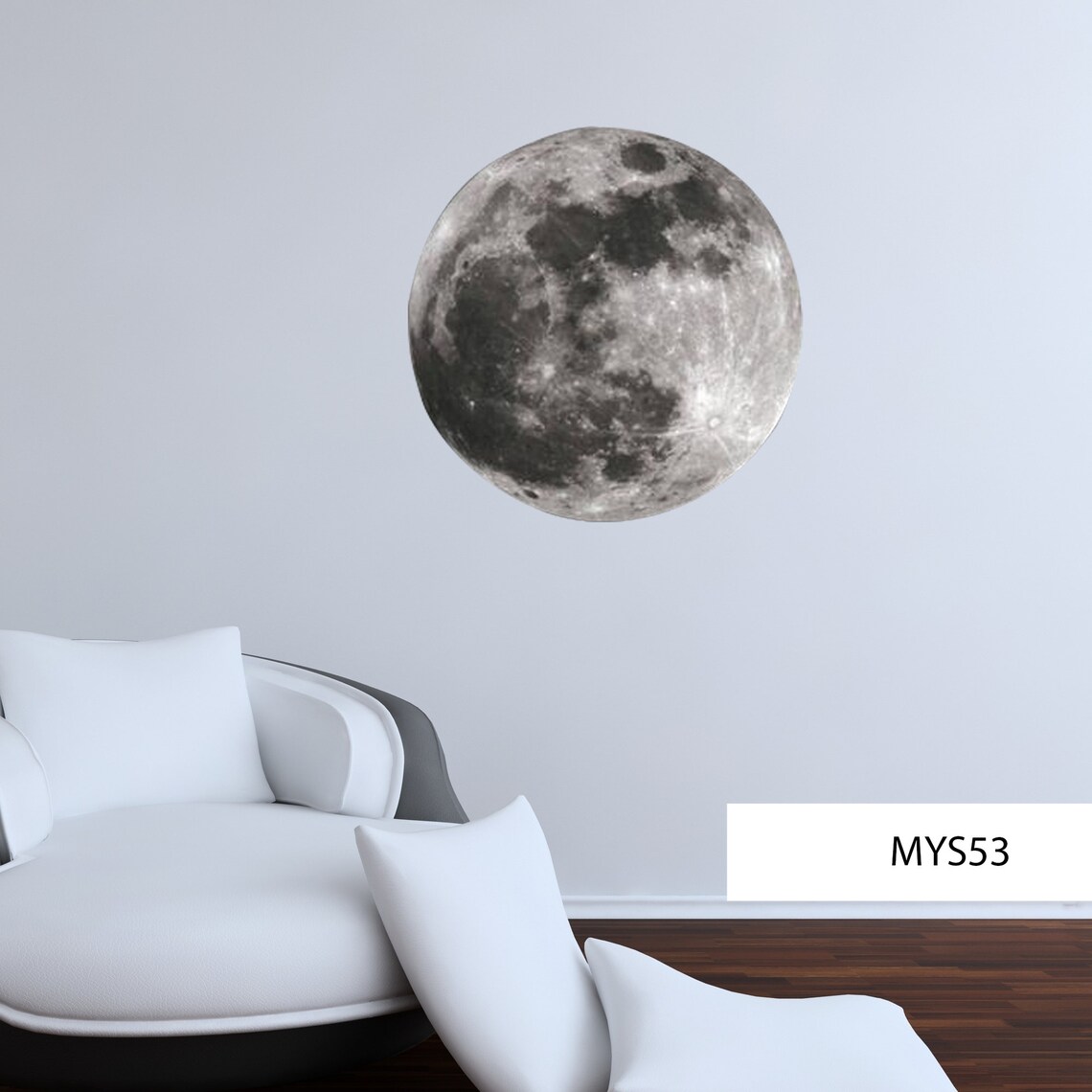 Constellation Wall Decal Moon Wall Art Bedroom Wall Decal Etsy
