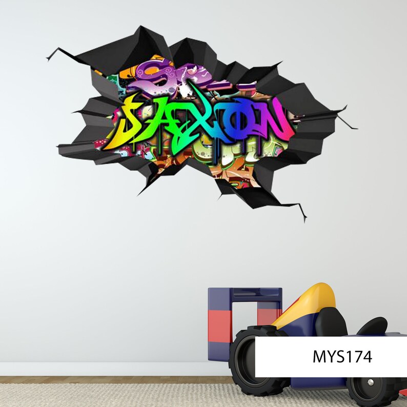 Personalized Wall Art Decal Custom Vinyl Decal Removable Etsy