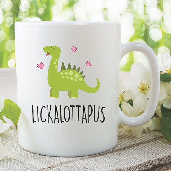 Lickalottapus Coffee Mug, Funny Lesbian Coffee Mug, LGBT Tea Cup, Gay Coffee Mugs, Lesbian Christmas Gift Mug, Adult Coffee Mug