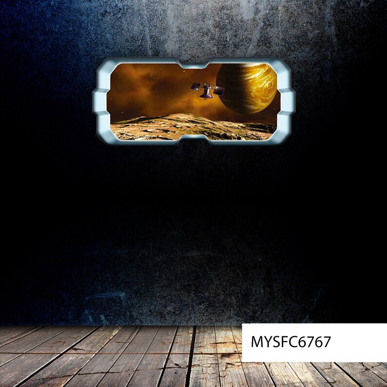 SPACE STICKER DECAL Mars Wall Art Solar System Sticker Mars - Etsy