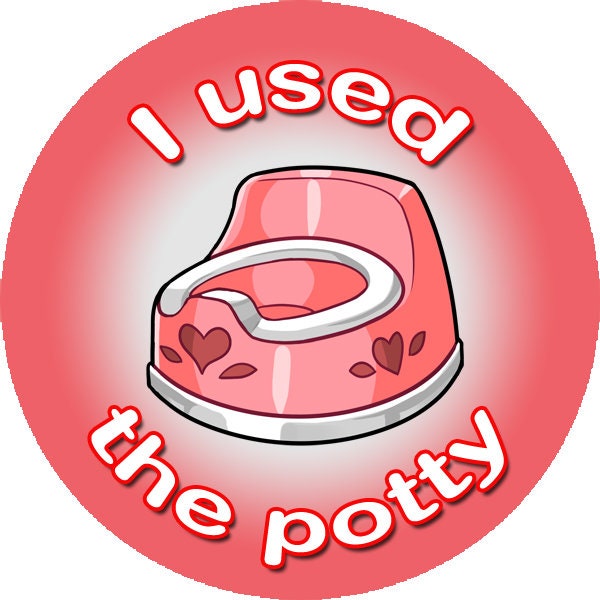 144 Potty Rewards 30mm Toilet Training Reward Stickers for Etsy