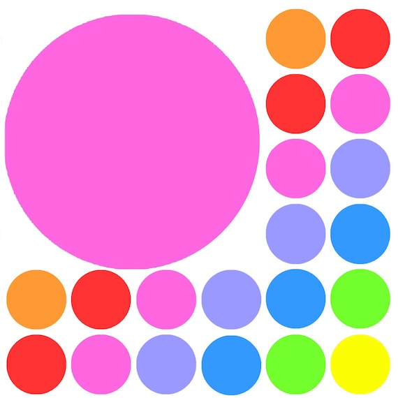 900 Colourful Mini Dots 10mm Spot Reward Stickers For - View #4