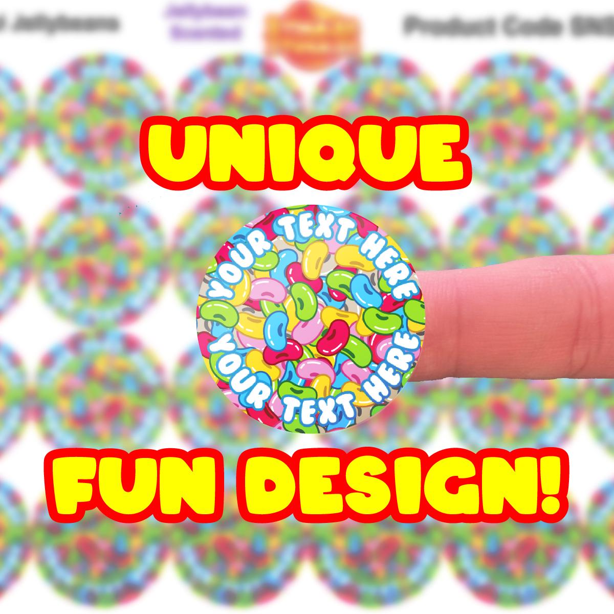 144 Personalised 30mm Buddhism Children Teacher Reward Stickers