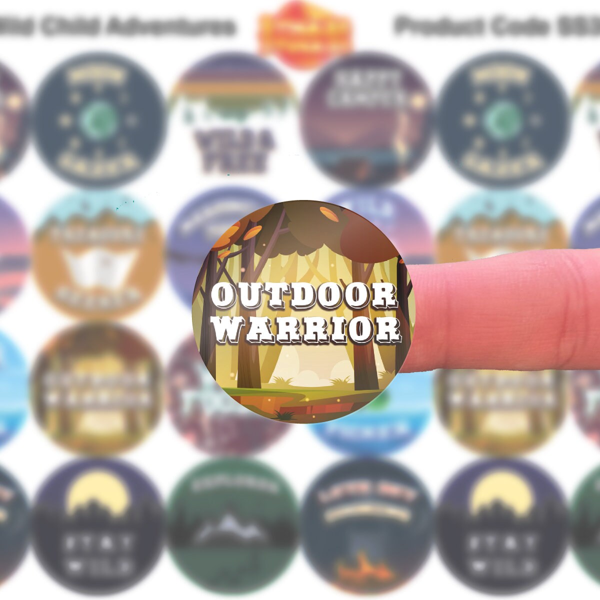 144 Star Shine Themed 30 Mm Reward Stickers