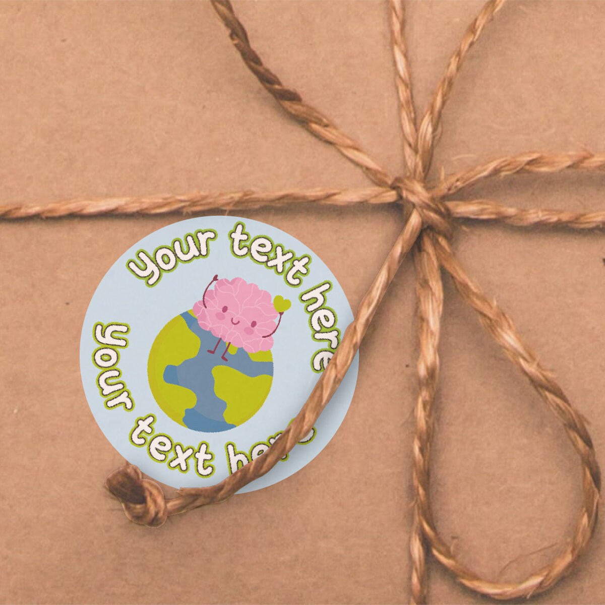 144 Mental Health Awareness Personalised 30mm Stickers Teachers ...