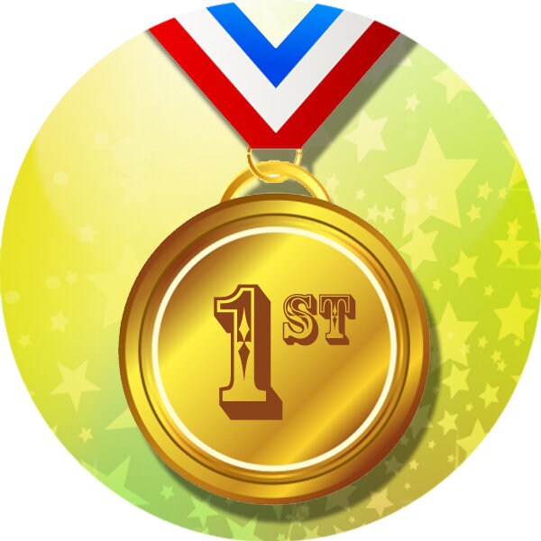 144 Sports Day Medals 30mm Round Children's Reward Etsy