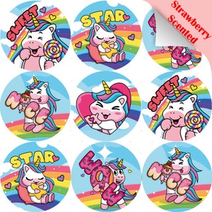 Quick Personalised Well Done Stars Sparkly Stickers - SuperStickers