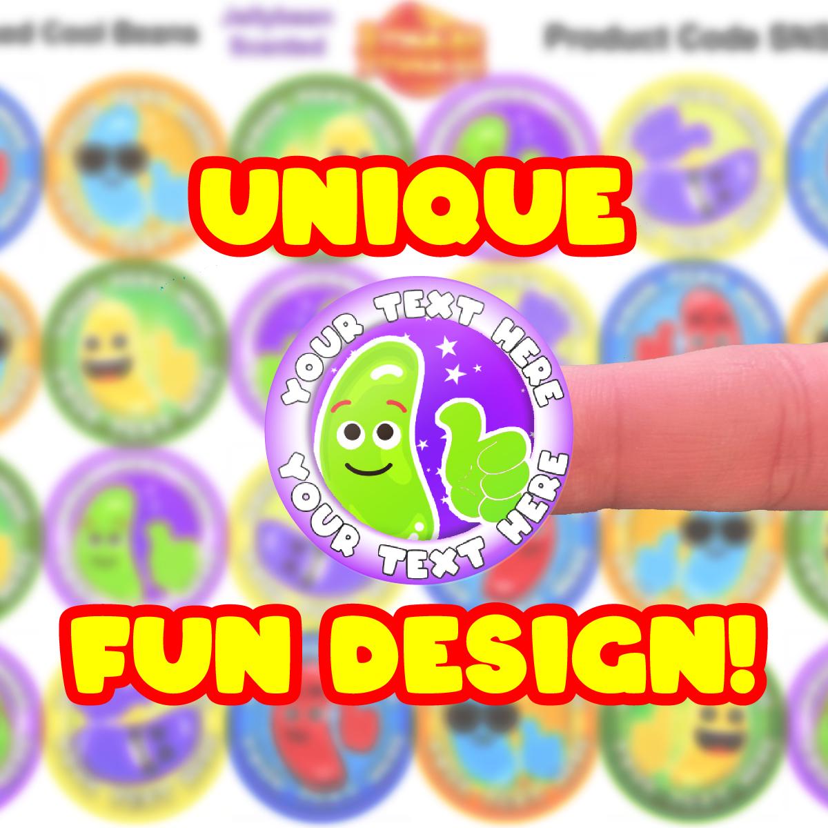 144 Personalised 30mm Buddhism Children Teacher Reward Stickers - View #2