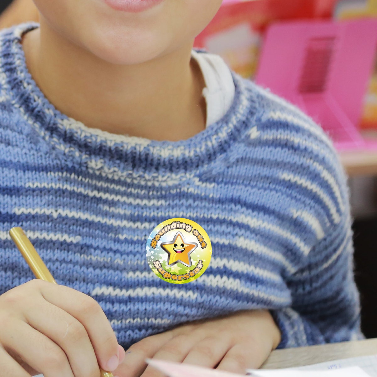 144 Sngng Superstar 30 Mm Reward Stckers For Teachers, Parents And - View #3