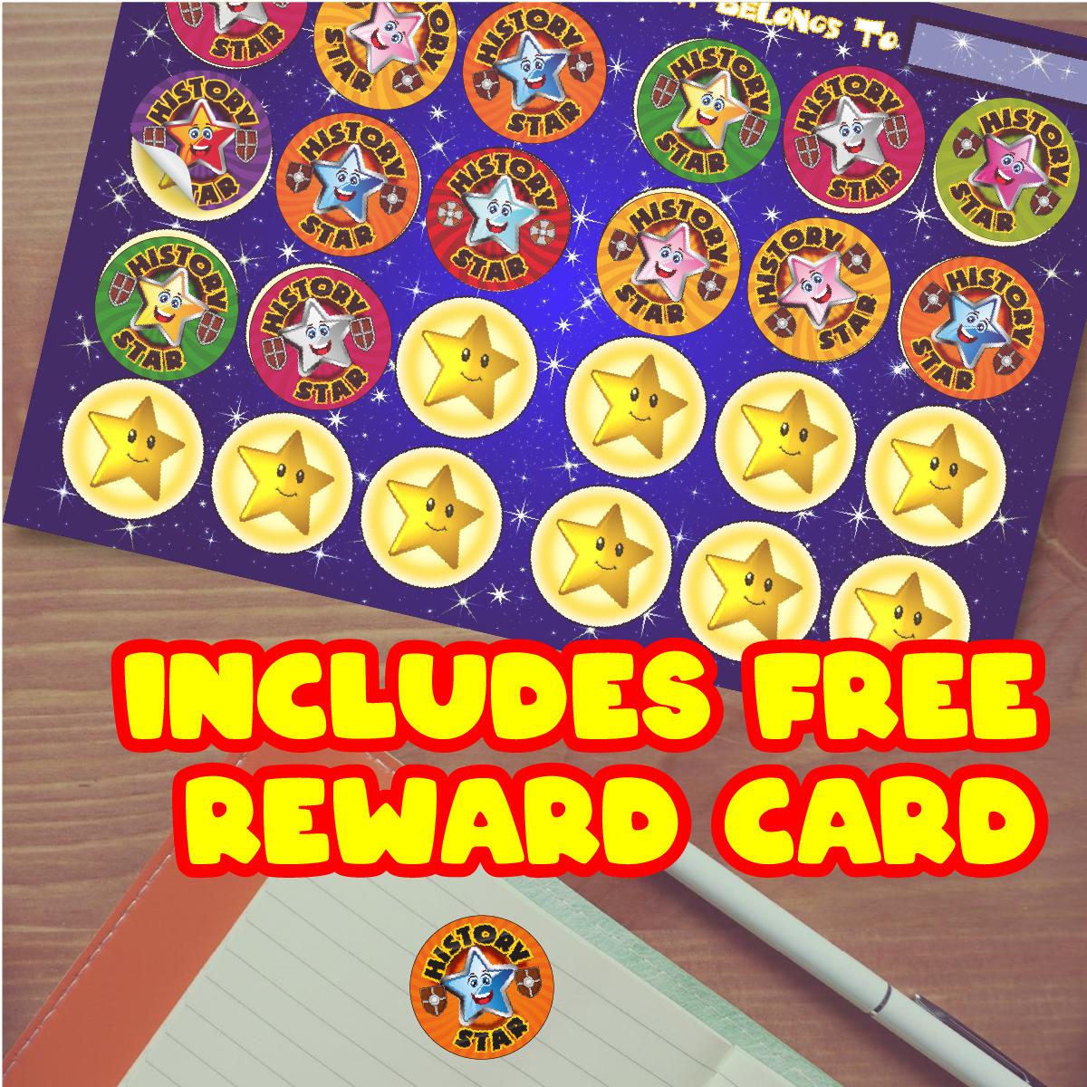 144 Star Writer Reward Stickers For Children, Teachers & Parents - Colourful, Easy Peel Stickers With Strong Adhesive Glue [144 30mm Stickers - View #3