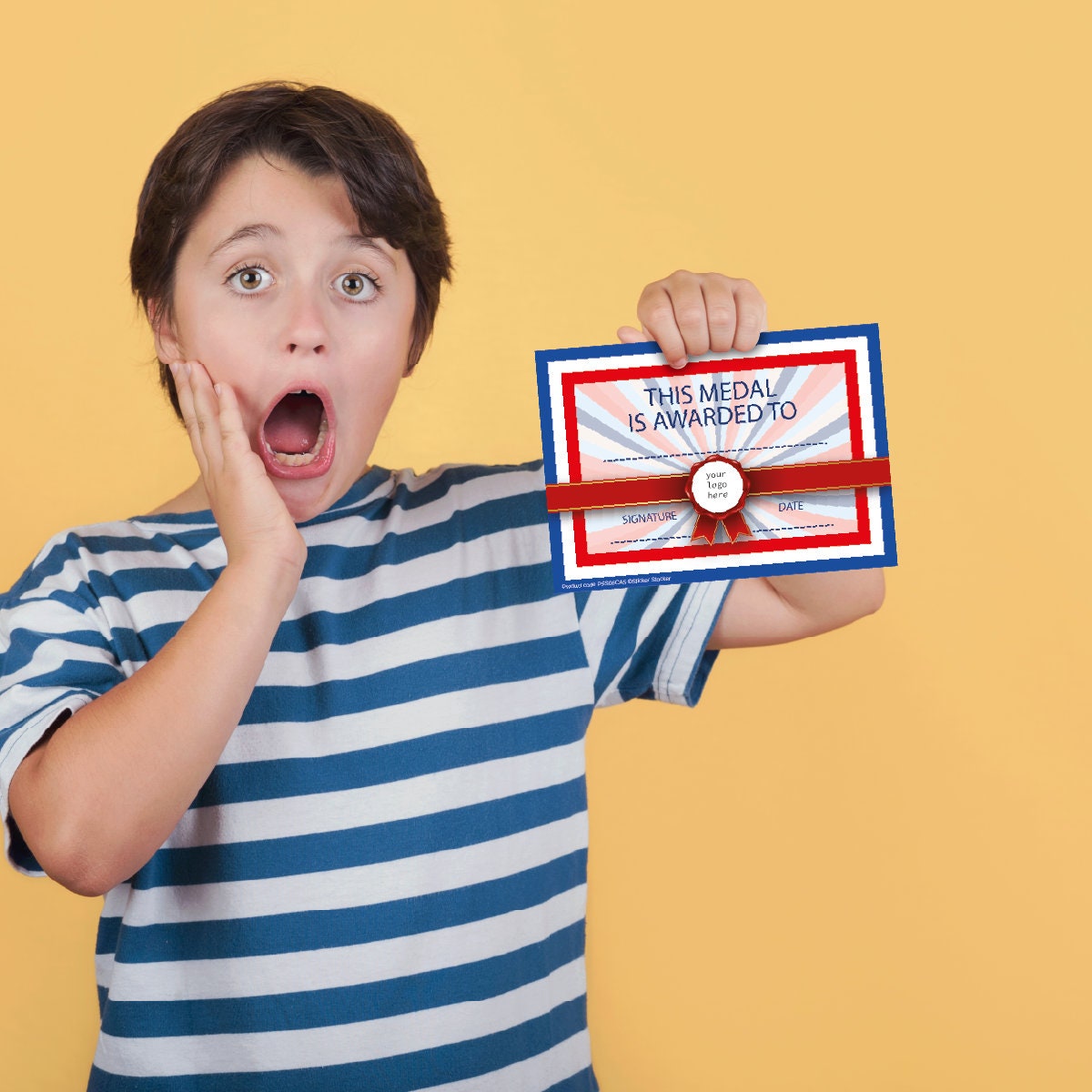 Personalised Certificate With A Pencil Design |A5 In Size - View #4