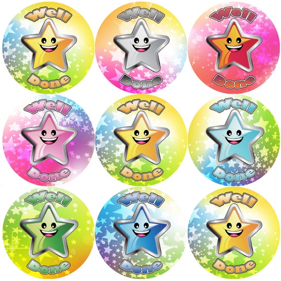 RE Award Sparkly Stickers-MEDIUM