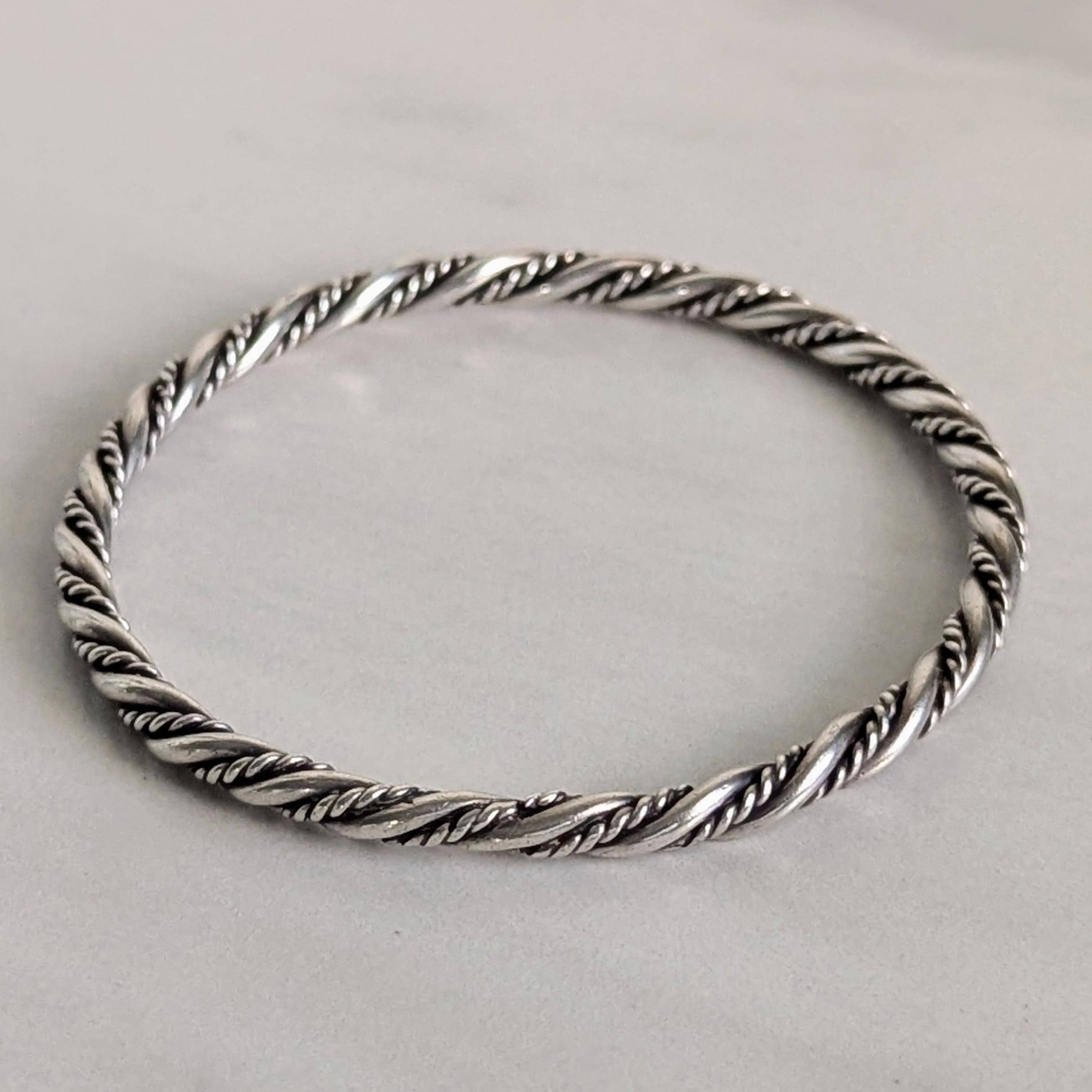 縛*甲様 navajo silver 925 bangle bracelet \" Vintage Navajo Sterling Silver 925 Signed A.N.B. Bangle